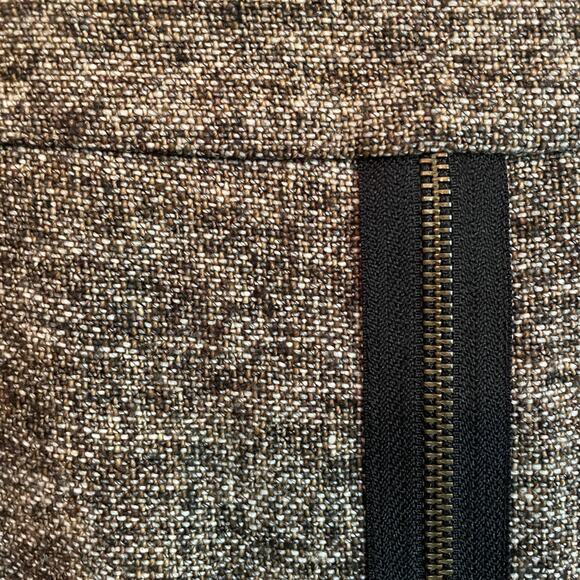 Classiques Entier Vintage Wool blend tweed Pencil Skirt 4 - Picture 8 of 11